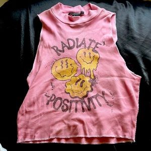 Forever 21 size small, cropped, sleeveless tank